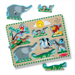 Melissa & Doug Lydpuslespill Zoo Animals