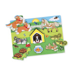 Melissa & Doug Puslespill med kjæledyr i tre