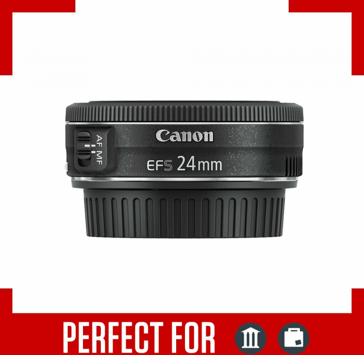 Canon EF-S 24 mm f/2,8 STM pannekakeobjektiv