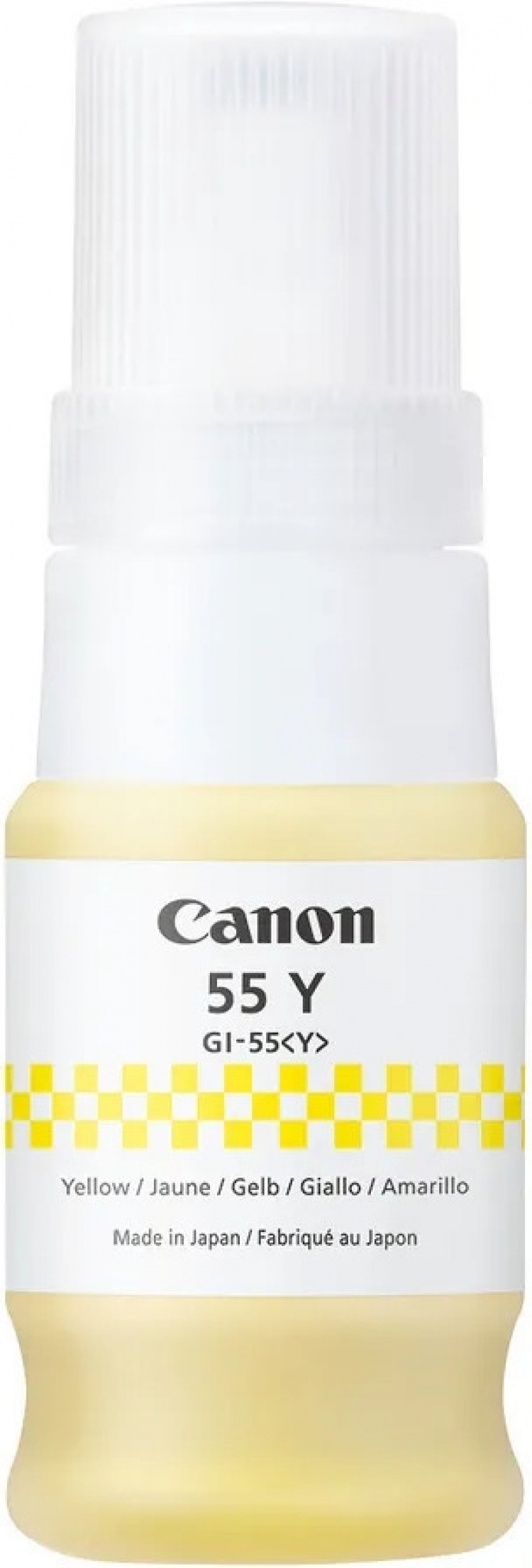 Canon GI-55Y blekkflaske for påfylling, gul