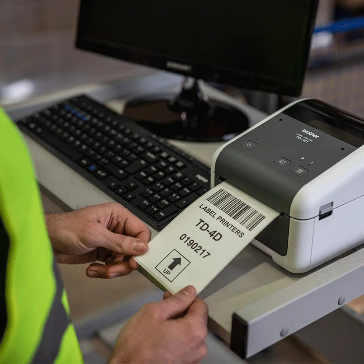 Brother TD-4520DN profesjonell etikettskriver med nettverkstilkobling Brother TD-4520DN profesjonell etikettskriver med nettverkstilkobling