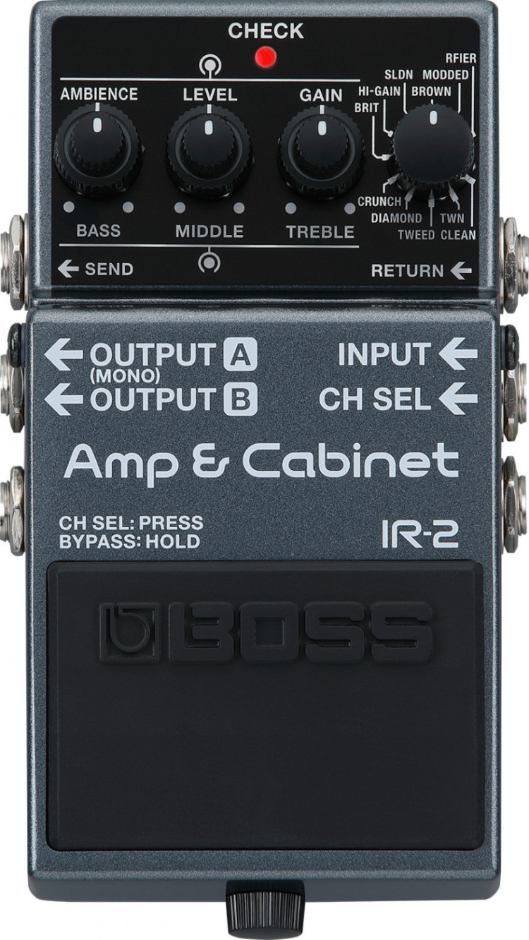 Boss IR-2 Amp & Cabinet-pedal