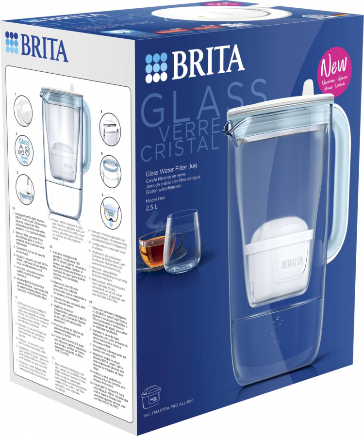BRITA Glaskanne, glass, 1,5L BRITA Glaskanne, glass, 1,5L
