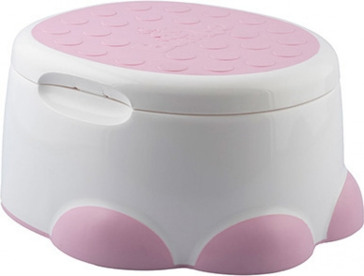 Bumbo Step N Potty - krakkpotte, vugge rosa