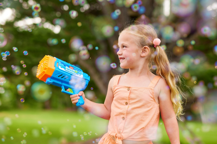 BUNCH O BUBBLES Mega Bubble Blaster - stor motorisert boblekanon