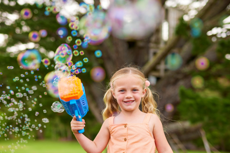 BUNCH O BUBBLES Mega Bubble Blaster - stor motorisert boblekanon