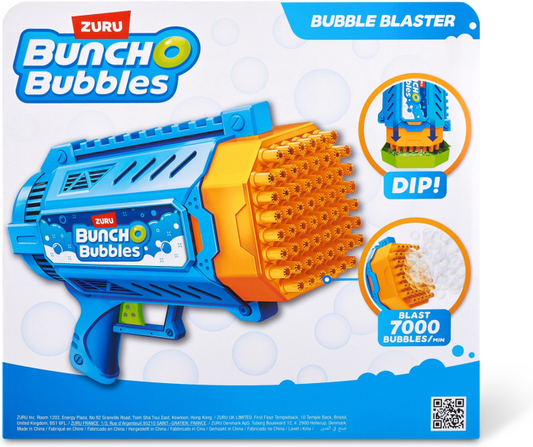 BUNCH O BUBBLES Mega Bubble Blaster - stor motorisert boblekanon