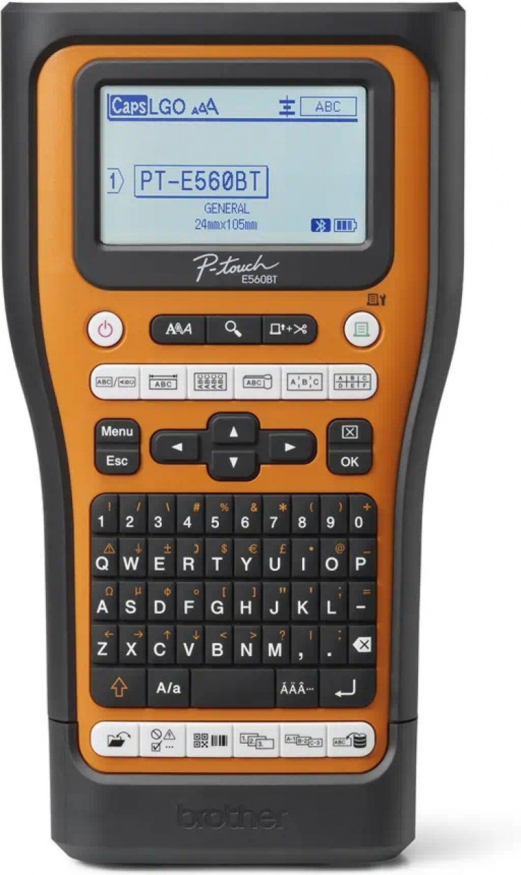 Brother PT-E560BTVP Pro-tarrat skriversett Brother PT-E560BTVP Pro-tarrat skriversett