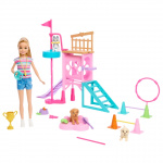 Barbie Stacies valpelekeplass-lekesett (HRM10)