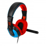 EgoGear Headset SHS10 Red/Blue Wired 3.5mm for NSW