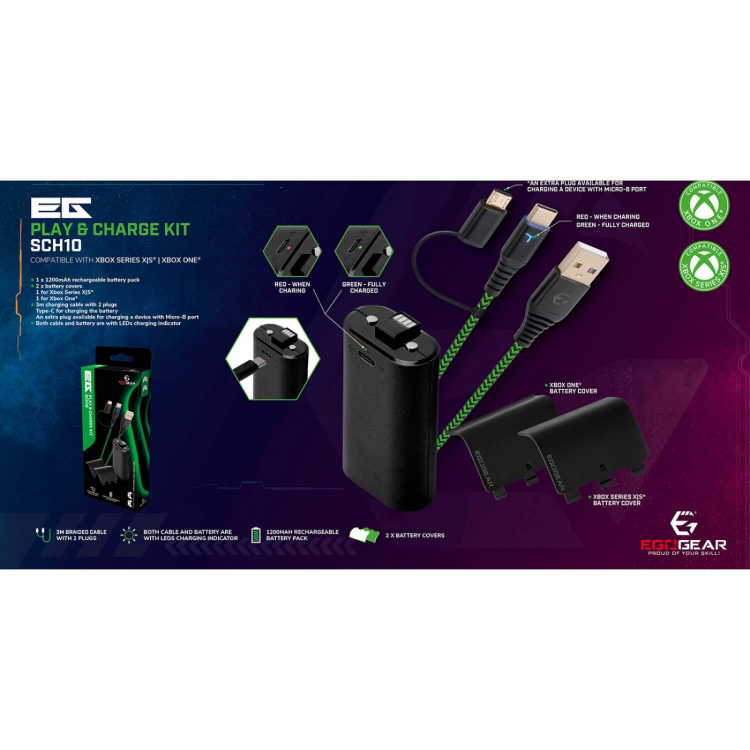 EgoGear Charging Kit SCH10 for XBX