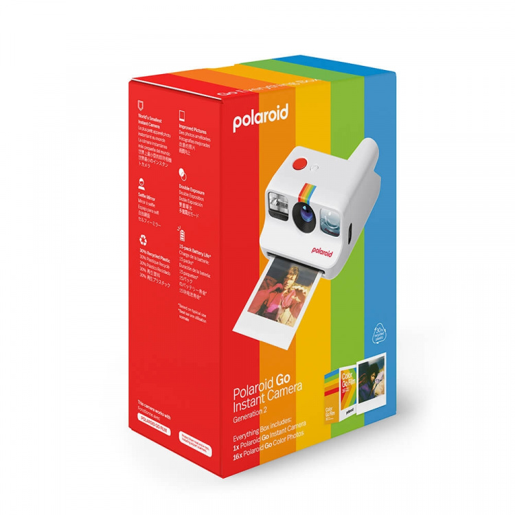 Polaroid Kamera Go Gen. 2 Everything Box Hvit Polaroid Kamera Go Gen. 2 Everything Box Hvit
