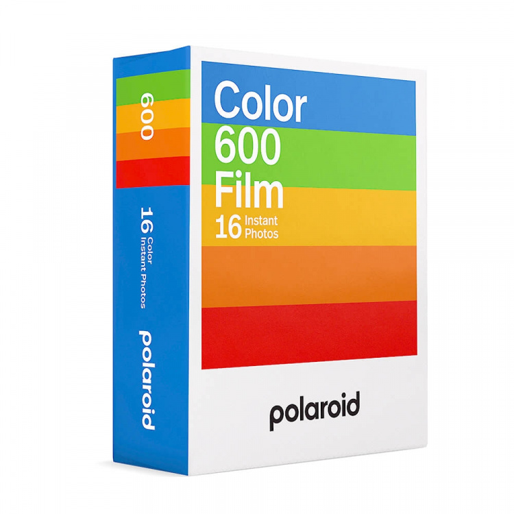 Polaroid Color Film for 600 White Frame 2-pack