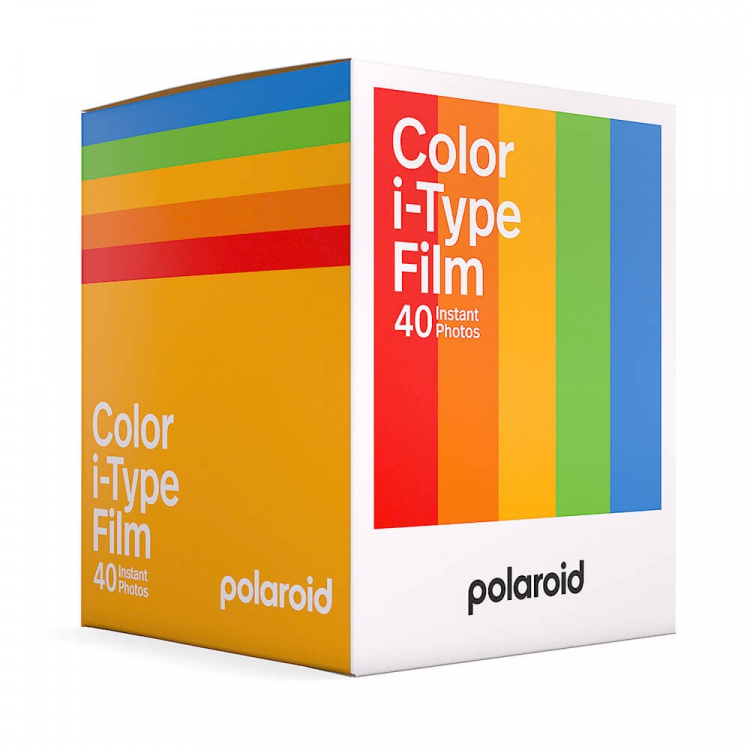Polaroid Fargefilm i-Type Hvit Ramme 5-pak
