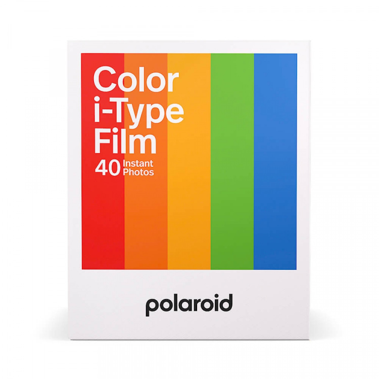 Polaroid Fargefilm i-Type Hvit Ramme 5-pak