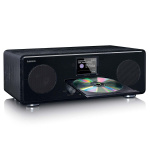 Lenco DAB+ FM-radio med CD MP3-spiller Bluetooth® Svart Lenco DAB+ FM-radio med CD MP3-spiller Bluetooth® Svart