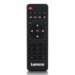 Lenco DAB+ FM-radio med CD MP3-spiller Bluetooth® Svart Lenco DAB+ FM-radio med CD MP3-spiller Bluetooth® Svart