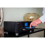 Lenco DAB+ FM-radio med CD MP3-spiller Bluetooth® Svart Lenco DAB+ FM-radio med CD MP3-spiller Bluetooth® Svart