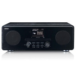 Lenco Internett / DAB+ / FM-radio med CD-spiller og Bluetooth® Svart Lenco Internett / DAB+ / FM-radio med CD-spiller og Bluetooth® Svart
