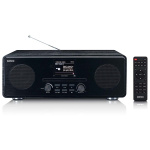 Lenco Internett / DAB+ / FM-radio med CD-spiller og Bluetooth® Svart Lenco Internett / DAB+ / FM-radio med CD-spiller og Bluetooth® Svart