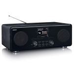 Lenco Internett / DAB+ / FM-radio med CD-spiller og Bluetooth® Svart Lenco Internett / DAB+ / FM-radio med CD-spiller og Bluetooth® Svart