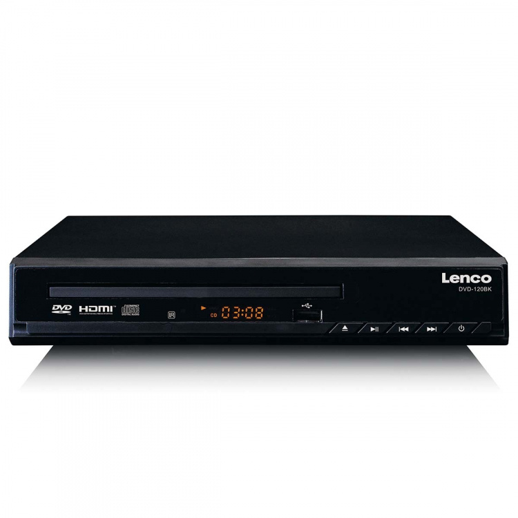 Lenco Kompakt DVD/CD-spiller med USB-avspilling