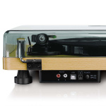 Lenco Platespiller med automatisk stopp og PC-koding Wood