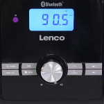 Lenco Micro sett med CD/MP3 Bluetooth® USB-fjernkontroll Svart Lenco Micro sett med CD/MP3 Bluetooth® USB-fjernkontroll Svart