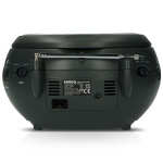 Lenco Bærbar stereo FM-radio med CD Hvit