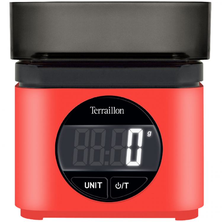 Terraillon Kjøkkenvekt Mythic 70`s Rouge 5 kg