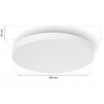 Philips Hue Datura liten taklampe Ø38,4 cm Hvit og fargestemning 3300 lm