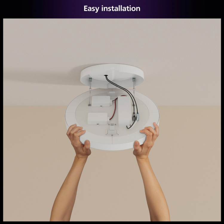 Philips Hue Datura liten taklampe Ø38,4 cm Hvit og fargestemning 3300 lm