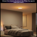 Philips Hue Datura liten taklampe Ø38,4 cm Hvit og fargestemning 3300 lm