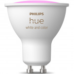 Philips Hue White and Colour Ambiance GU10 400lm 1-pk Philips Hue White and Colour Ambiance GU10 400lm 1-pk