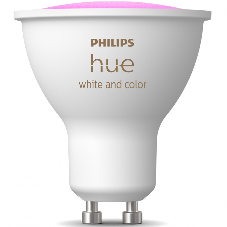 Philips Hue White and Colour Ambiance GU10 400lm 1-pk Philips Hue White and Colour Ambiance GU10 400lm 1-pk