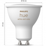 Philips Hue White and Colour Ambiance GU10 400lm 1-pk Philips Hue White and Colour Ambiance GU10 400lm 1-pk