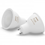 Philips Hue Hue White and Colour Ambiance GU10 400lm 2-pk Philips Hue Hue White and Colour Ambiance GU10 400lm 2-pk