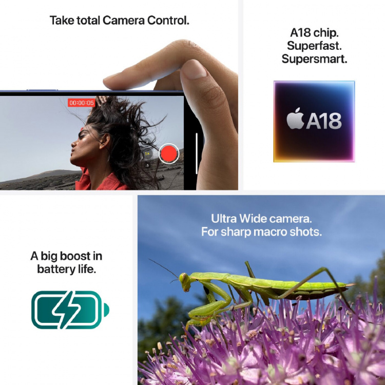 Apple iPhone 16 Plus 512 GB Svart Apple iPhone 16 Plus 512 GB Svart