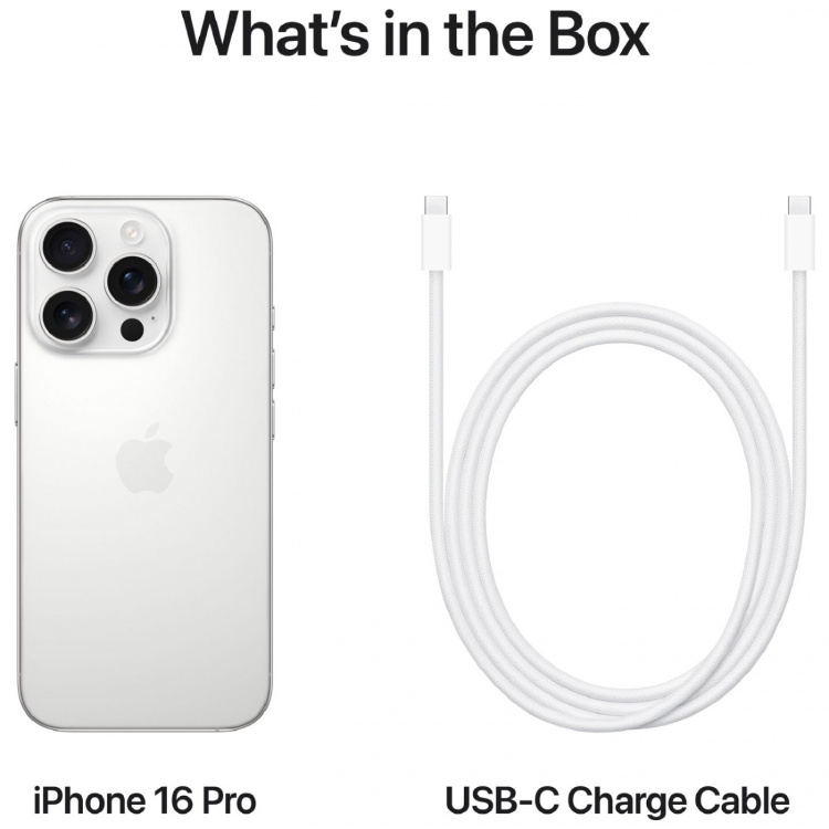 Apple iPhone 16 Pro 512 GB hvit titan Apple iPhone 16 Pro 512 GB hvit titan