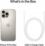 Apple iPhone 16 Pro Max 512 GB naturlig titan