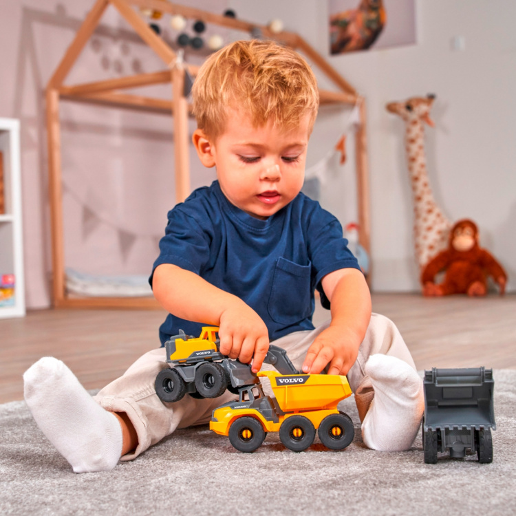 Dickie Sett med anleggskjøretøy