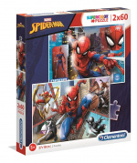Clementoni 2x60 puslespill Kids Spider-Man
