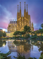 Clementoni 500 brikker Collection Barcelona av høy kvalitet