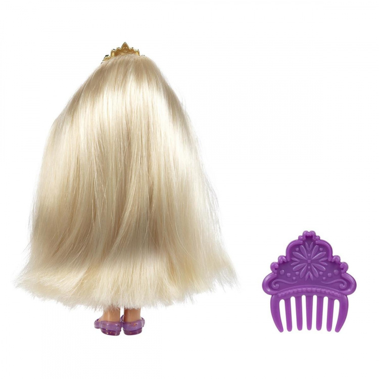 JAKKS Pacific Disney Princess 6 tommers liten dukke med kam Rapunzel JAKKS Pacific Disney Princess 6 tommers liten dukke med kam Rapunzel