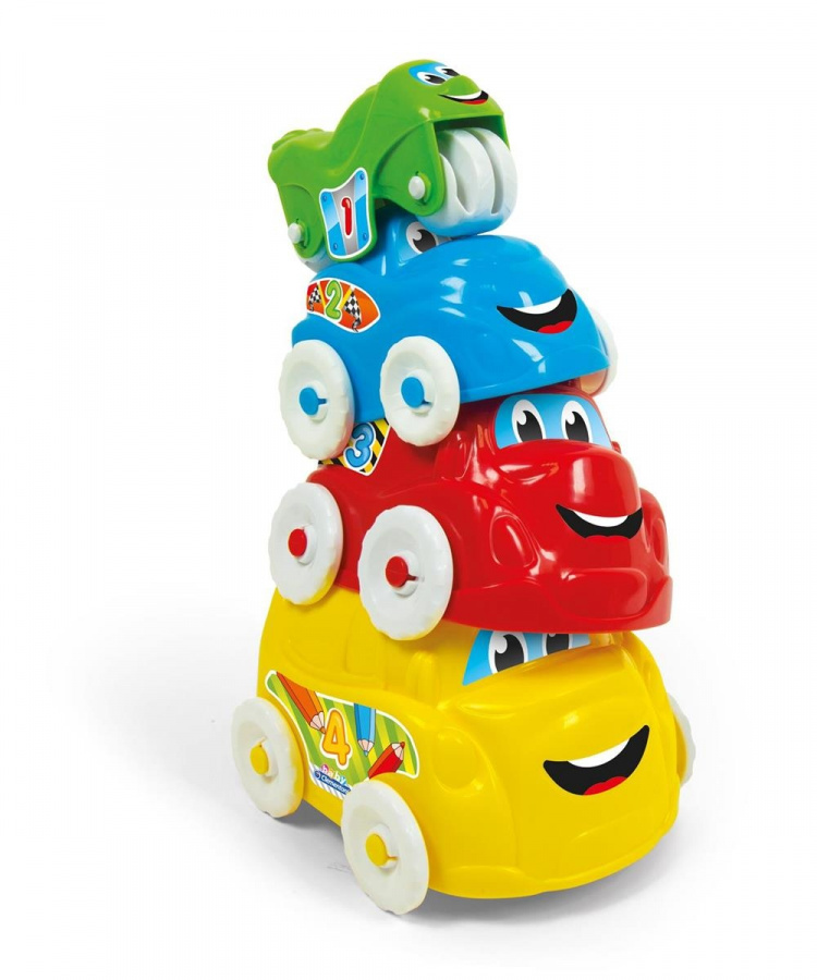 Clementoni Stacking Vehicles (100% Recycled)