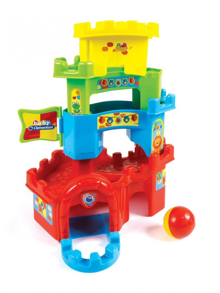 Clementoni Roll & Drop Fun Castle (100% Recycled)