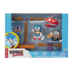 JAKKS Pacific Sonic the Hedgehog 2,5 tommers diorama-sett Classic
