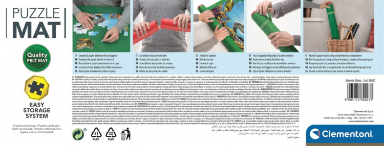 Clementoni Puslespillmatte 105x78 cm (NY)