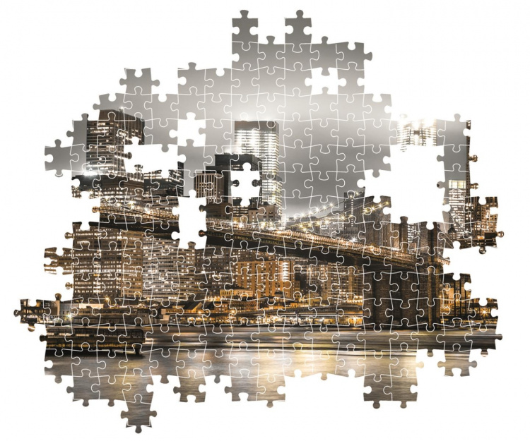 Clementoni 1000 stk CB høykvalitets samling New York Skyline