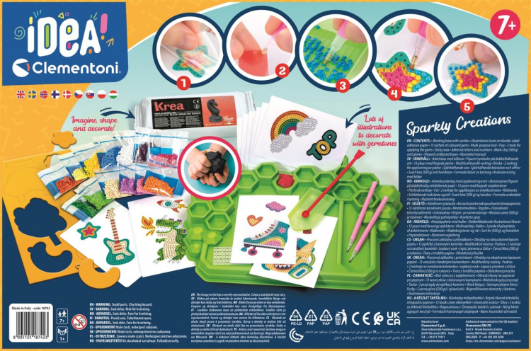 Clementoni Sparkly Creations Lab